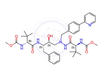 Chemical structure of Atazanavir EP Impurity G(Atazanavir S,S,S,R-Diastereomer)
