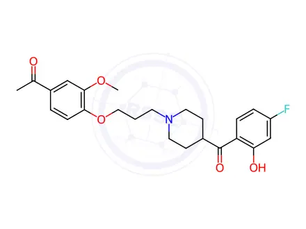 Chemical structure of Iloperidone Impurity 14