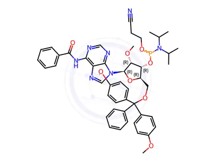 Chemical structure of Phosphoramidites Impurity 16