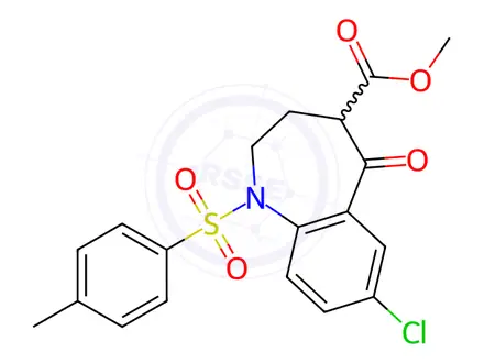 Chemical structure of Tolvaptan Impurity 13