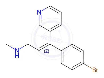 Chemical structure of Zimelidine Impurity 5