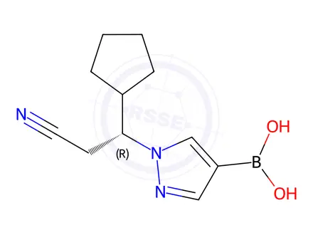 Chemical structure of Ruxolitinib Phosphate Impurity 77