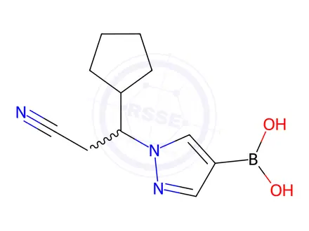 Chemical structure of Ruxolitinib Phosphate Impurity 140