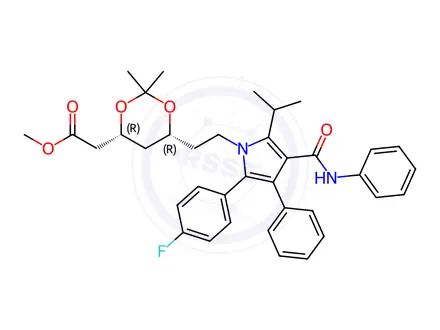 Chemical structure of Atorvastatin Impurity 44