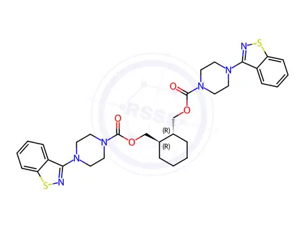 Chemical structure of Lurasidone impurity 19