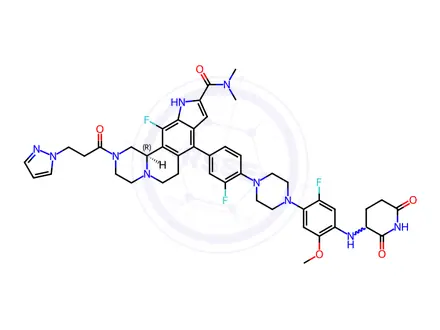 Chemical structure of 18:1 Cyanine 5.5 PE