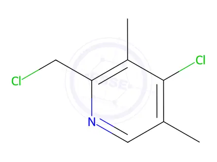 Chemical structure of Esomeprazole Impurity 12