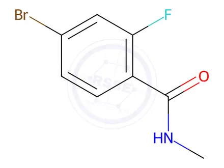 Chemical structure of Enzalutamide impurity B
