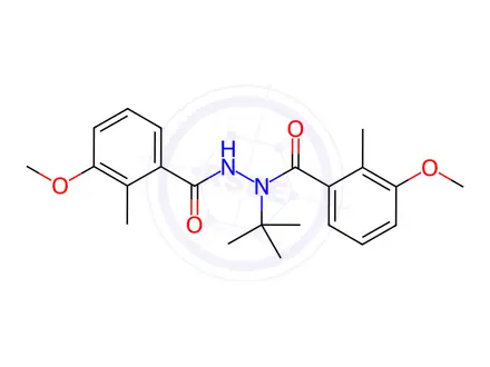Chemical structure of N-(tert-Butyl)-3-methoxy-n'-(3-methoxy-2-methylbenzoyl)-2-methylbenzohydrazide