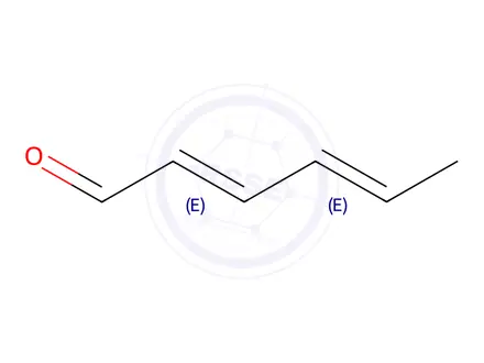 Chemical structure of Hexanal Impurity 44