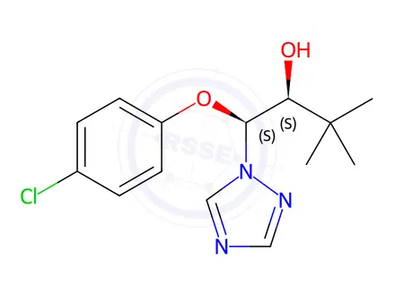 Chemical structure of Triadimenol isomer B