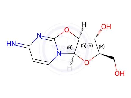 Chemical structure of Cytarabine Impurity 21 Monomer