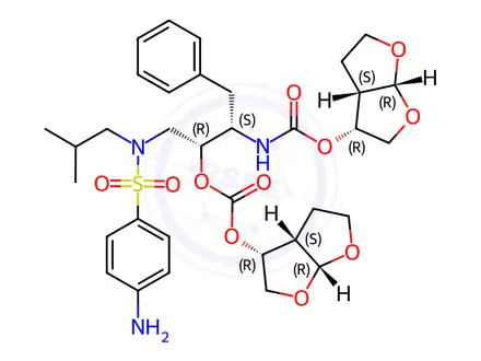 Chemical structure of Darunavir Impurity 4