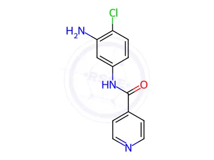 Chemical structure of Nicotinamide Impurity 80
