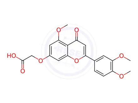 Chemical structure of Hesperidin Impurity 12