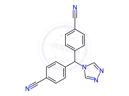 Chemical structure of Letrozole EP Impurity A