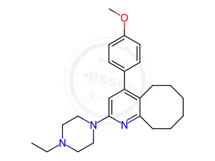 Chemical structure of Blonanserin Impurity 21