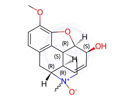 Chemical structure of Codeine Phosphate Impurity 10 (Codeine Phosphate EP Impurity J)