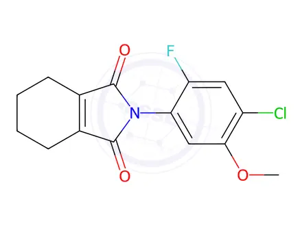 Chemical structure of Flumiclorac-pentyl Impurity 3