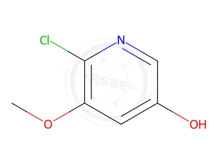 Chemical structure of 6-Chloro-5-methoxypyridin-3-ol