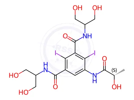 Chemical structure of Iopamidol EP Impurity K