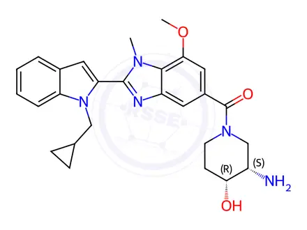 Chemical structure of GSK484