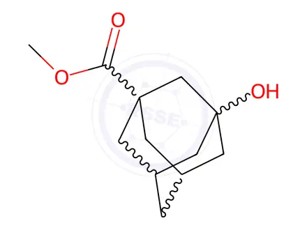 Chemical structure of Adamantane Impurity 33