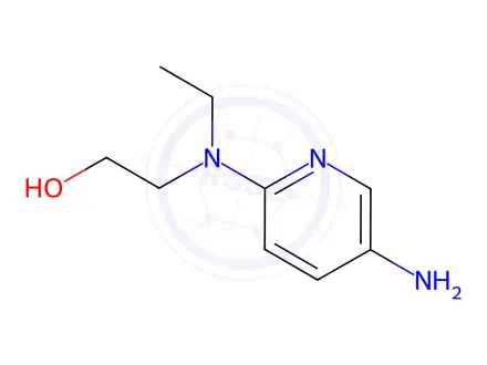 Chemical structure of 2-[(5-Amino-2-pyridinyl)(ethyl)amino]-1-ethanol