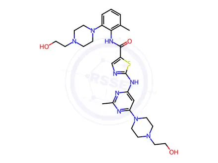 Chemical structure of Dasatinib Impurity 12