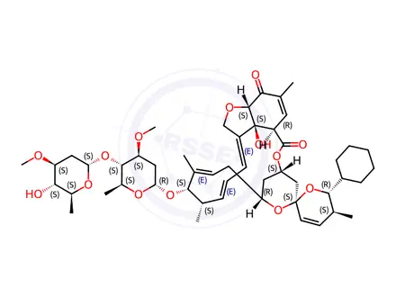 Chemical structure of Doramectin Impurity 5