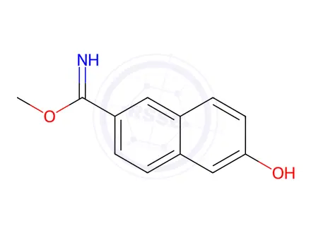 Chemical structure of Naphthoic Acid Impurity 117 Monomer