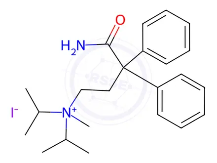 Chemical structure of Isopropamide iodide Solution in Acetonitrile/Water