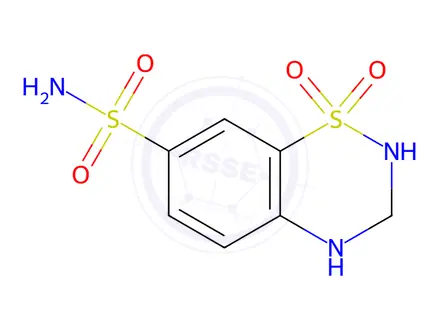 Chemical structure of Hydrochlorothiazide Impurity 2