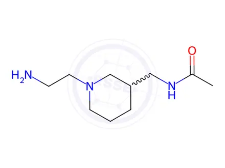 Chemical structure of N-((1-(2-Aminoethyl)piperidin-3-yl)methyl)acetamide