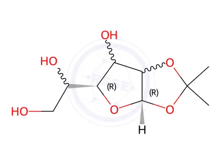 Chemical structure of Miglustat Impurity A