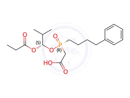 Chemical structure of Fosinopril Impurity D