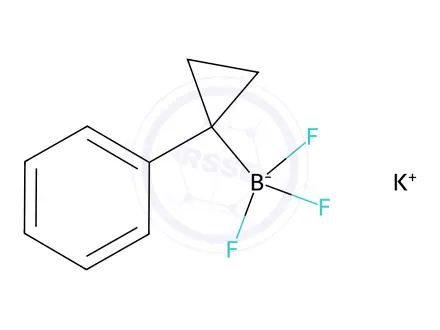 Chemical structure of Potassium (1-Phenylcyclopropyl)trifluoroborate
