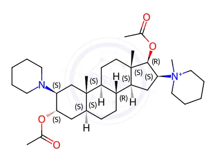 Chemical structure of Pancuronium bromide EP Impurity D