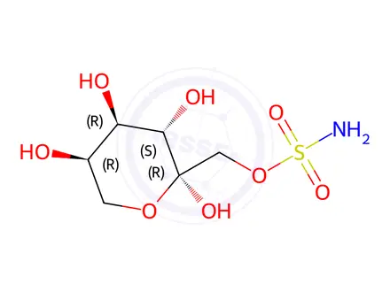 Chemical structure of Topiramate Impurity 12