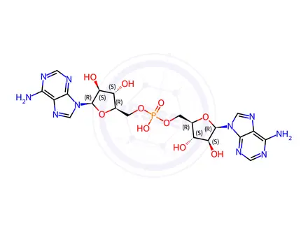 Chemical structure of Adenosine Impurity 72
