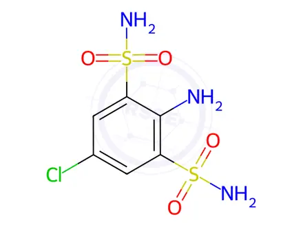 Chemical structure of Hydrochlorothiazide Impurity 73