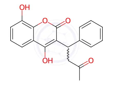 Chemical structure of Warfarin Sodium Impurity 40