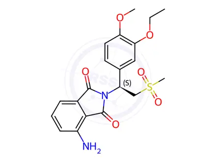 Chemical structure of Apremilast Impurity AND