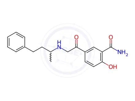 Chemical structure of Labetalol EP Impurity F
