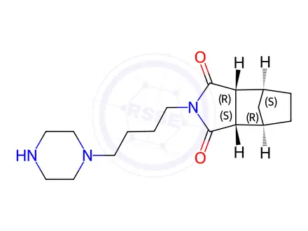 Chemical structure of Tandospirone Impurity 12