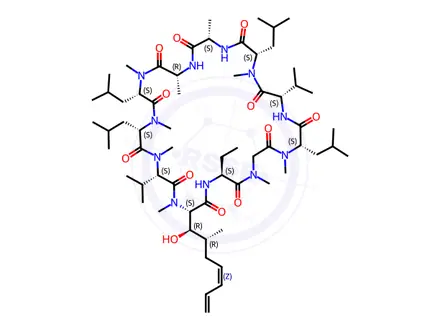Chemical structure of Voclosporin Z-Isomer