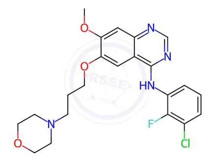 Chemical structure of Gefitinib impurity 28