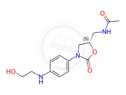 Chemical structure of Linezolid Impurity 98
