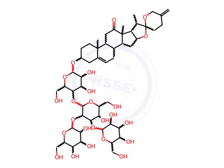 Chemical structure of spiroakyroside
