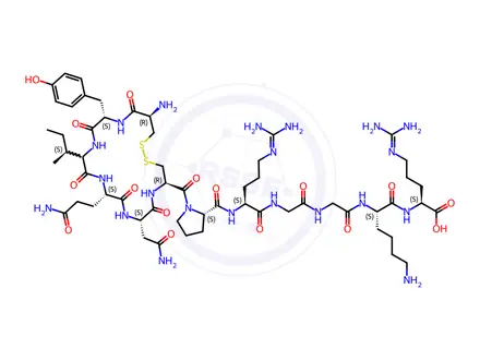 Chemical structure of Vasotocin Impurity 6
